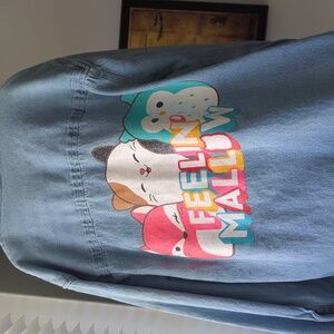Squishmallows Denim Button Down